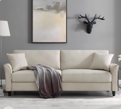 Beech wood sofa, 160*80*75 cm