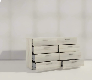 MDF wood office storage unit 100*40*60 cm