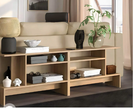 Double TV and side table, 160*30*50 cm