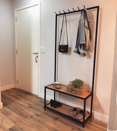 Steel clothes rack, 80*35*200 cm