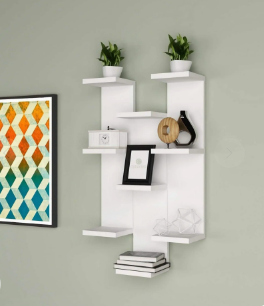 وحدة أرفف ام دي اف، 45*15*60 سم