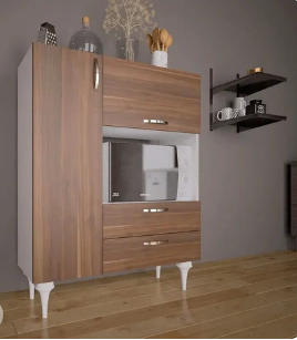 Kitchen storage unit, MDF wood, 100*40*120 cm