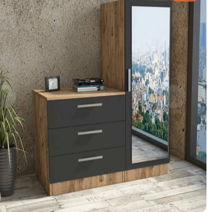 تسريحة خشب ام دي اف ، 100*35*140 سم