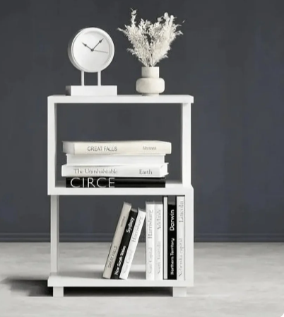 MDF side table, 40*40*55 cm