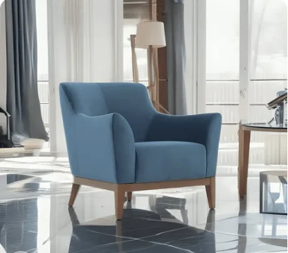 Beech wood chair, 75*75*85 cm