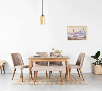 Dining set, 6 pieces