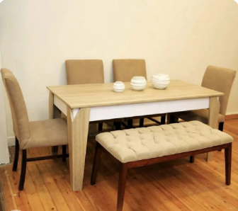 dining set, 6 pieces