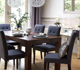 Dining set, 7 pieces